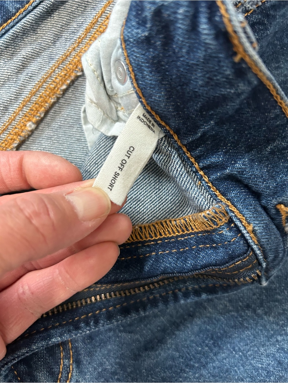 Loft Rivete Jean shorts - Picture 4 of 4